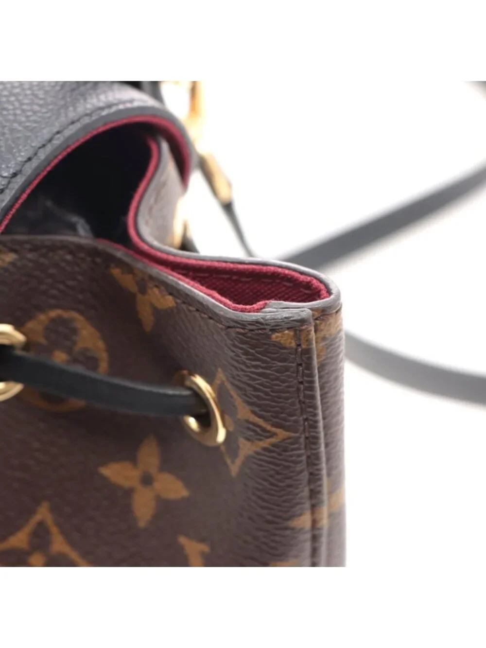 Louis Vuitton Montsouris NM BB Monogram Noir Backpack Canvas